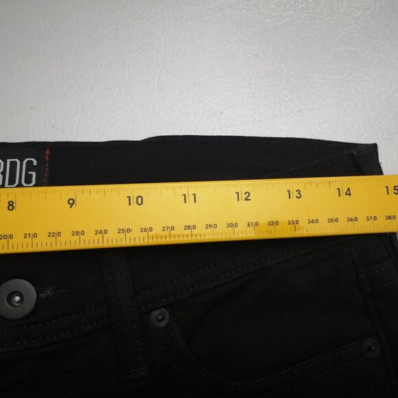BDG Urban Outfitters Ladies Size 29/30 Skinny Stretch Black Jeans - Picture 13 of 15